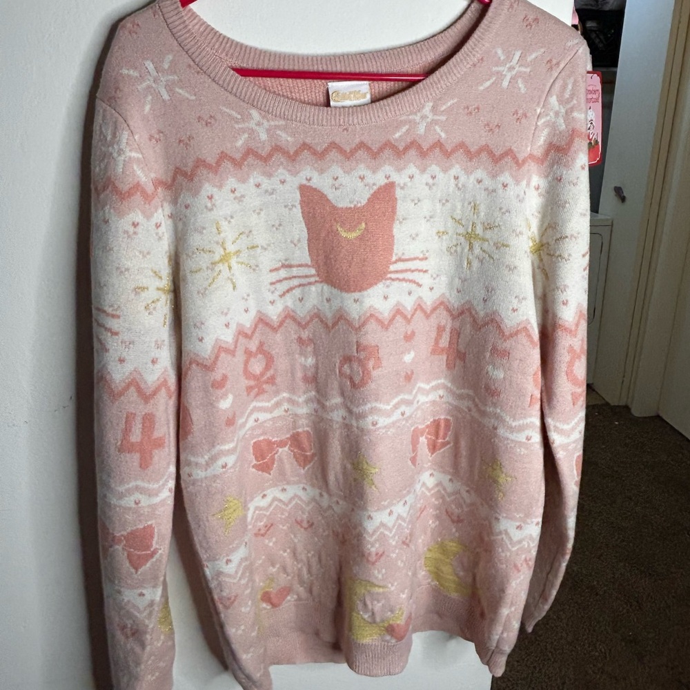 Sailor moon boxlunch Luna sweater